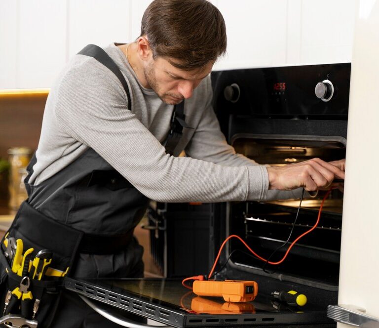 man image repairing oven - Jyoti Electronics